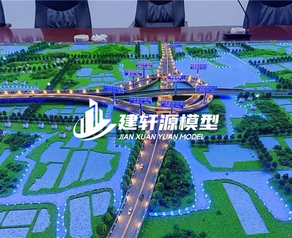 孟州高速公路沙盘定制